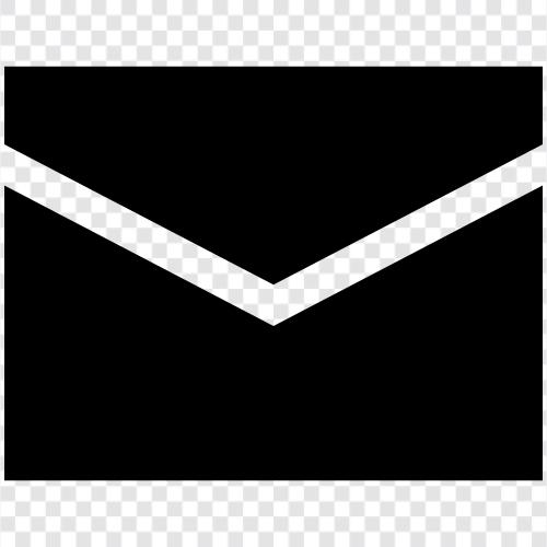 Brief, Post, Senden, Paket symbol