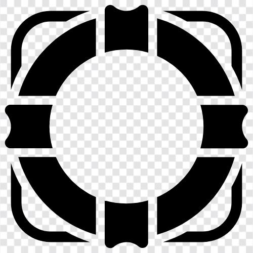 life preserver, buoyancy aid, floating device, floating tool icon svg