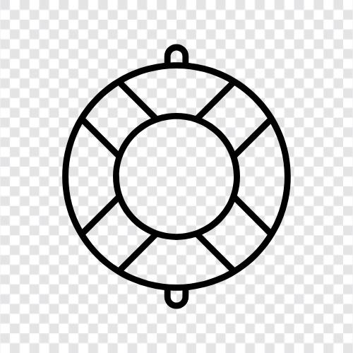 life saver, life savers, emergency, first aid icon svg