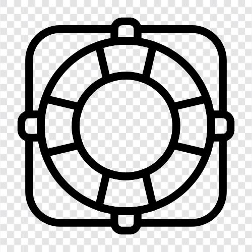 lifejacket, life preserver, spare lifejacket, lifebuoy icon svg