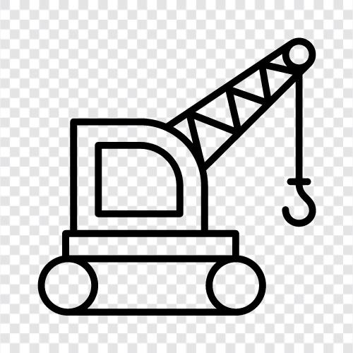 lift, construction, equipment, manufacturer icon svg