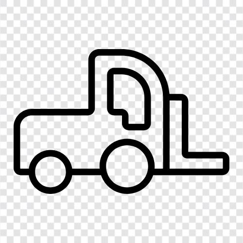 Lift, Truck, Transport, Forklift icon svg