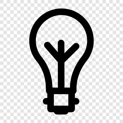 Glühbirne, fluoreszierend, LED, Energieeinsparung symbol