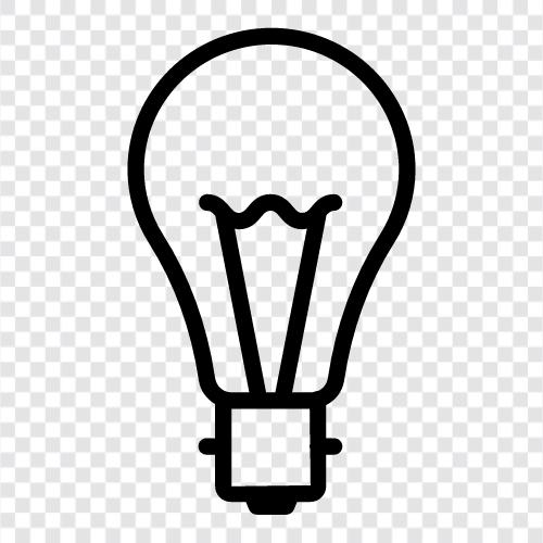 light bulb, fluorescent light bulb, incandescent light bulb, halogen icon svg