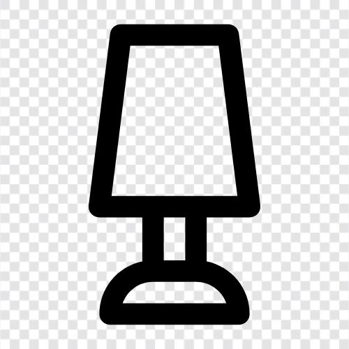 light, table lamp, floor lamp, reading lamp icon svg