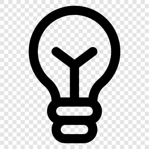 lightbulb, incandescent bulb, fluorescent bulb, LED bulb icon svg