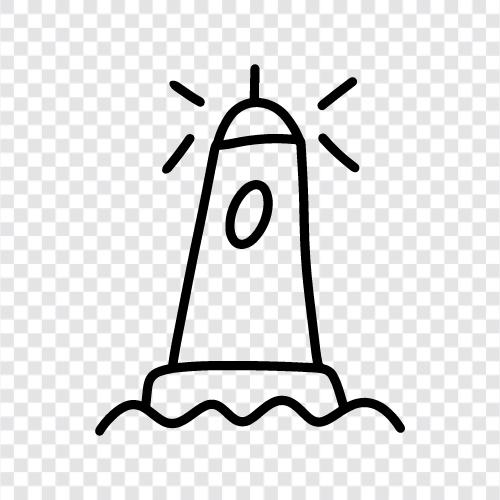 lighthouse, lighthouse project, lighthouse restoration, lighthouse rehabilitation icon svg