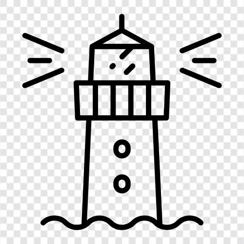 lighthouse, lighthouse keepers, lighthouses, maritime icon svg