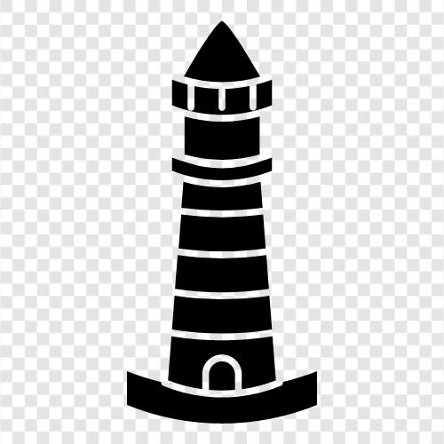 lighthouse keeper, lighthouses, maritime, harbor icon svg