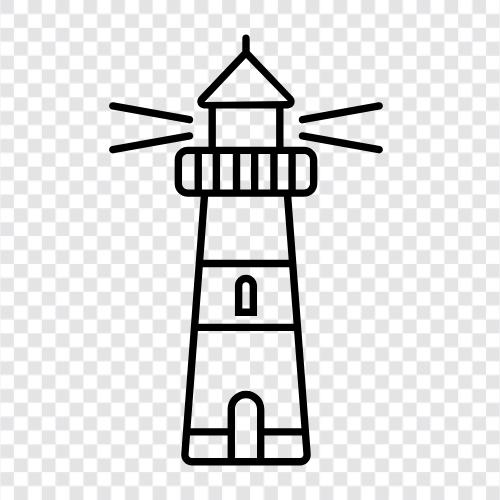 lighthouse keepers, lighthouses, light house, light house keeper icon svg