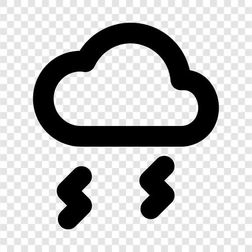 lightning, storm, weather, noise icon svg