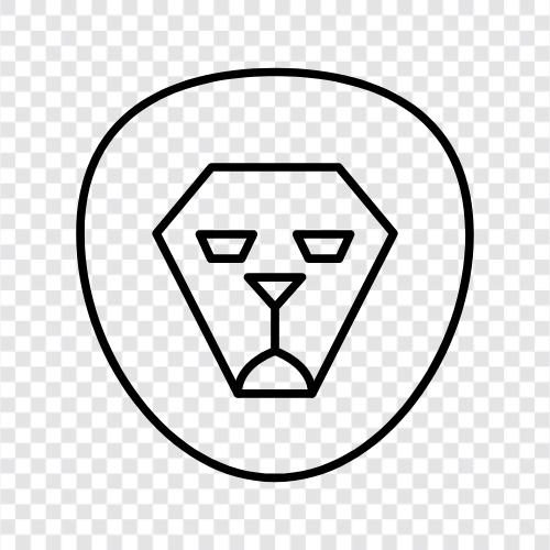 Lioness, Wildlife, Animal, Conservation icon svg