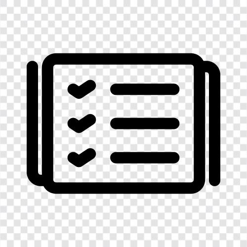 list of items, List icon svg