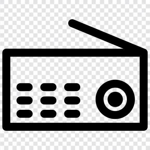 Kleines Radio, Radio, Radiosender, Internetradio symbol