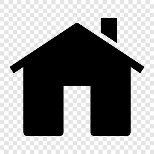 living, place, house, abode icon svg