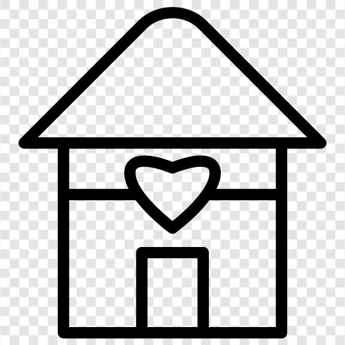 living, house, apartment, rental icon svg