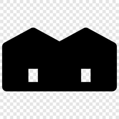 living, place, abode, shelter icon svg