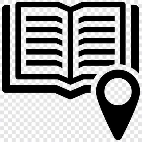 local library, branch library, public library, Library Location icon svg