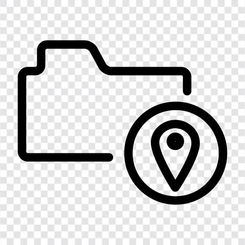 Location Folder Template, Location Folder Maker, Location Folder Software, Location Folder icon svg