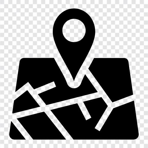 location, directions, world map, geographic map icon svg