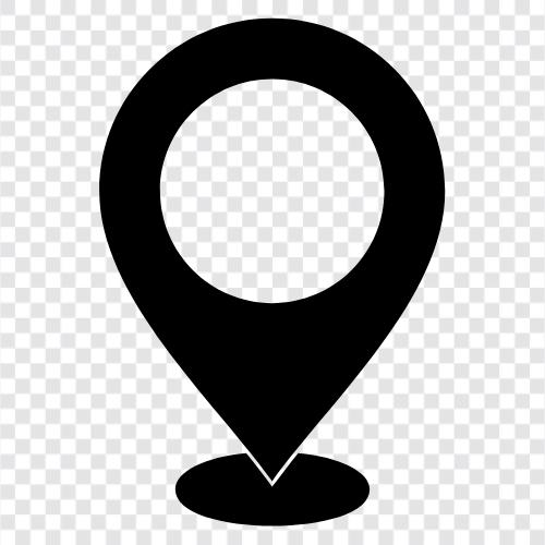 Location, Location city, neighborhood, real estate icon svg