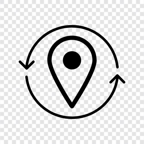 Location, Location. icon svg