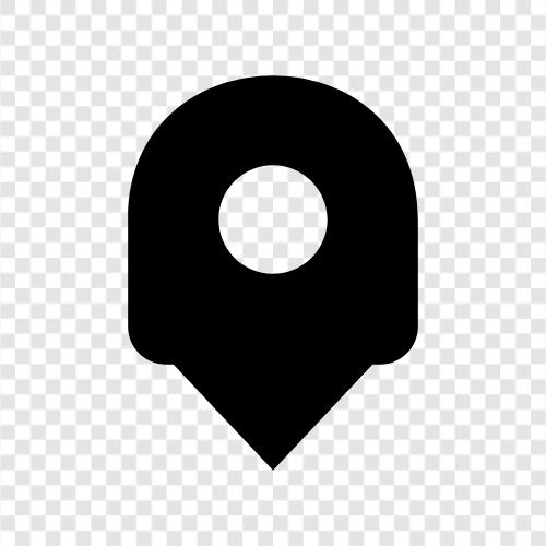 Location, Location! Cities, towns, villages icon svg