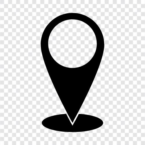 location, points of interest, tourist info, transportation icon svg