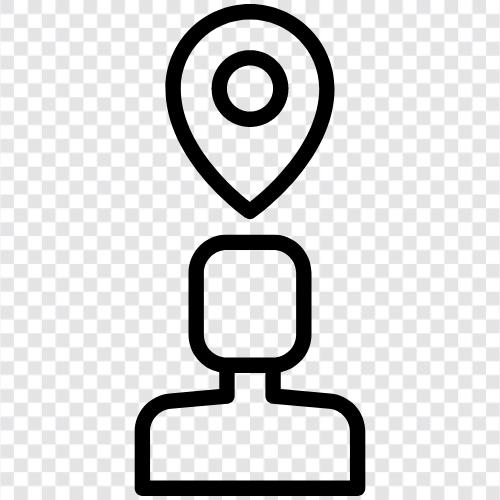 Location of People, Population Distribution, Population Density, People Location icon svg