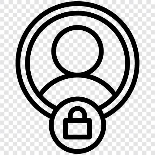 Lock Account Password, Lock Account Number, Lock Account Name, Lock Account icon svg