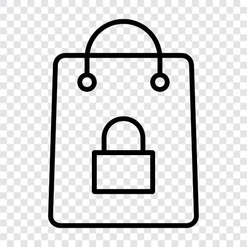 lock bags, lock bag, lockers, lockers for shopping icon svg