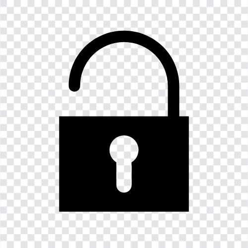 lock, security, protection, secure icon svg