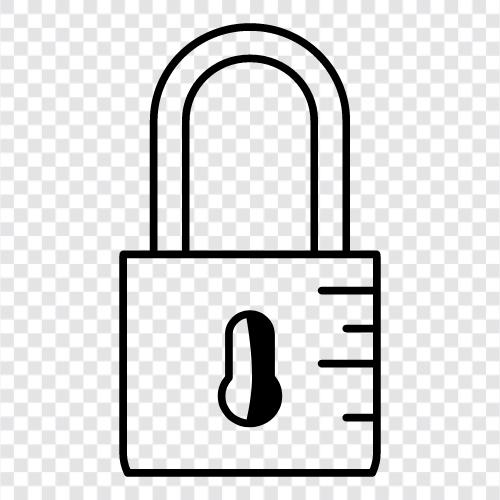 lock, key, security, lockers Значок svg