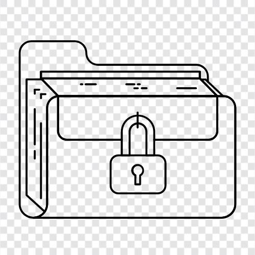 lock file, password, secure, security icon svg