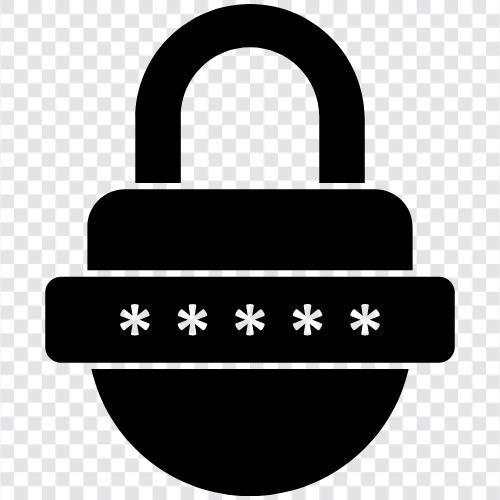 Lock Password, Password Lock, Password Security, Security Lock icon svg