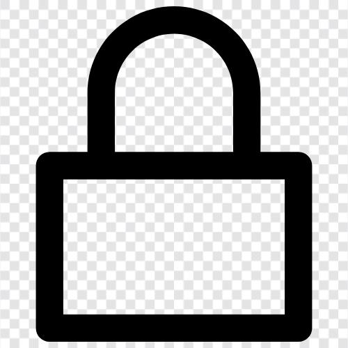 lock, key, lockbox, locker icon svg