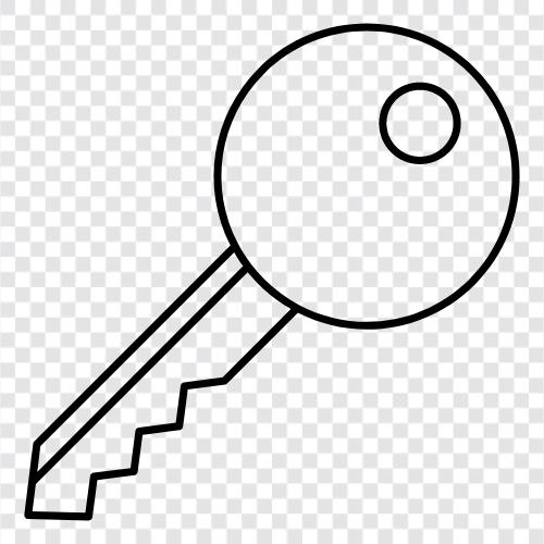 Lock, Security, Key icon svg