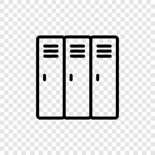 locker, gym, school, office icon svg