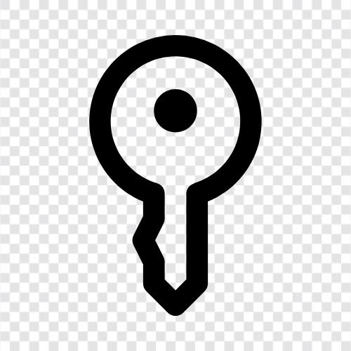 locks, security keyboards, security, Key icon svg