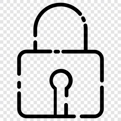 locks, security, safes, door icon svg