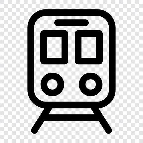 locomotive, rail, railway, railway car icon svg