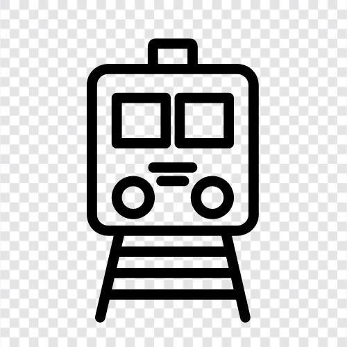 lokomotif, demiryolu, demiryolu istasyonu, demiryolu hattı ikon svg