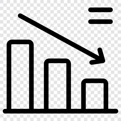 Verlust, Optimierung, Geschäft, Daten symbol