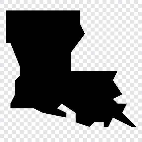 louisiana state map, louisiana map pdf, louisiana, louisiana map icon svg