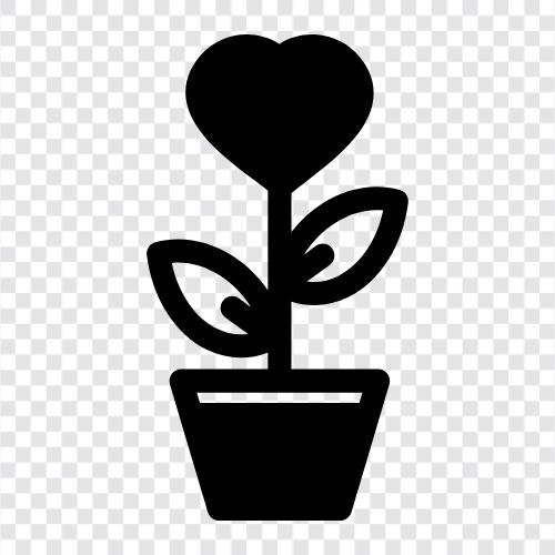 love blossoms, love expands, love flourishes, love flourishes in icon svg