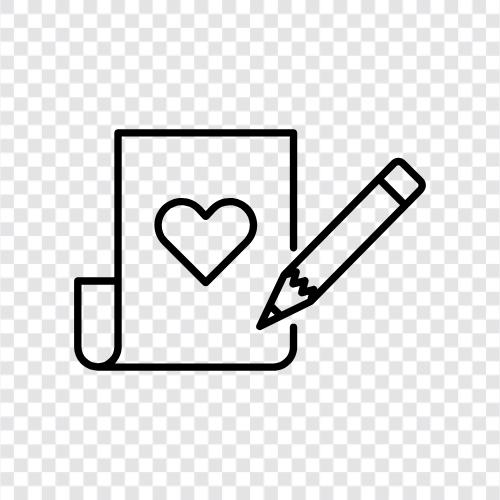 Love Letter Format, Love Letter For Her, Love Letter For Him, Love icon svg