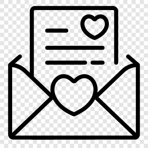 aşk mektupları, mektup, aşk, aşk mektubu örnekleri ikon svg