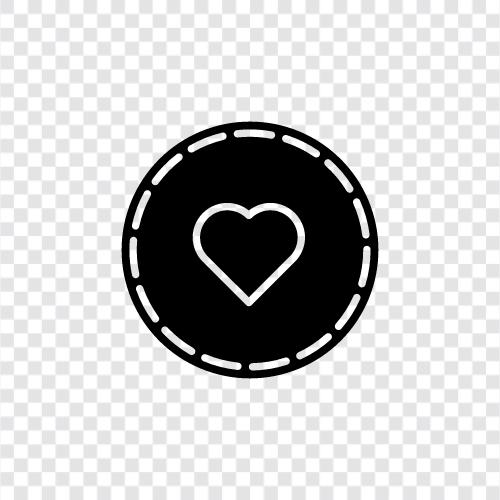 love, love heart, heartwarming, stickers icon svg