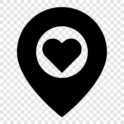 love map pinterest, love map print, love map poster, love map symbol