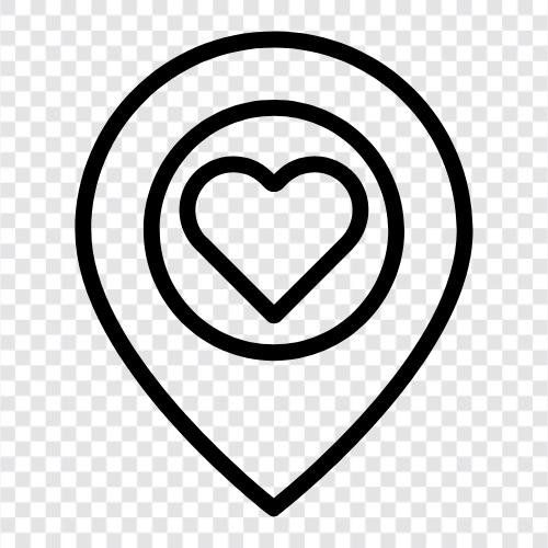 love map print, love map kit, love map druckbar, love map symbol